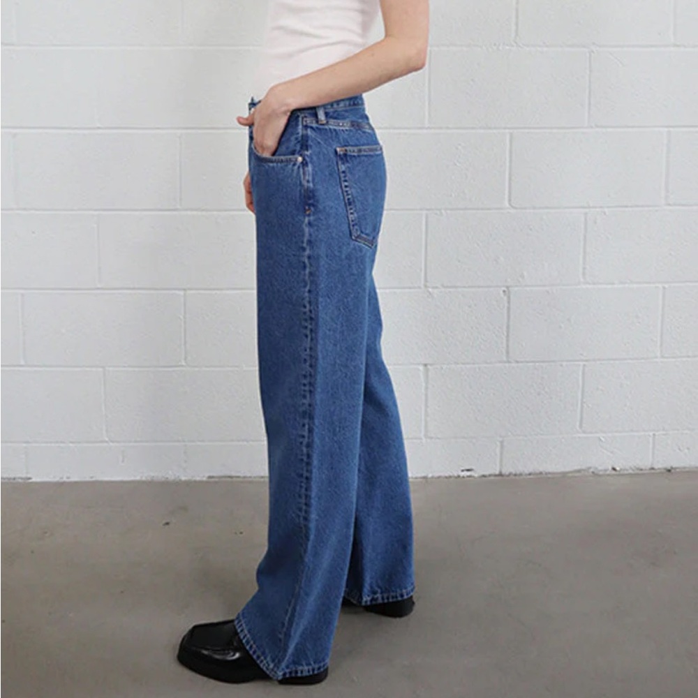 ETICA STANTON‎ RELAXED WIDE LEG Jean size 26x33